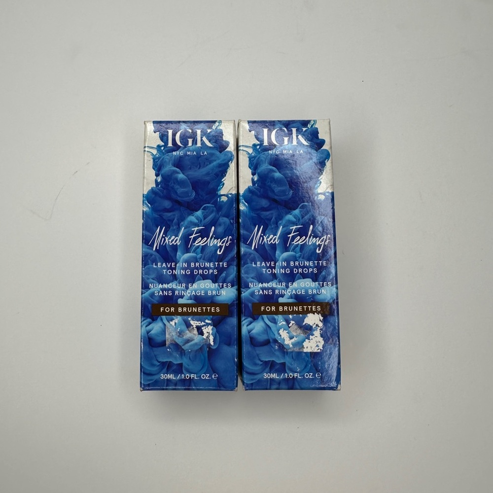 IGK (2)
Mixed feelings- leave-in brunette toning drops
